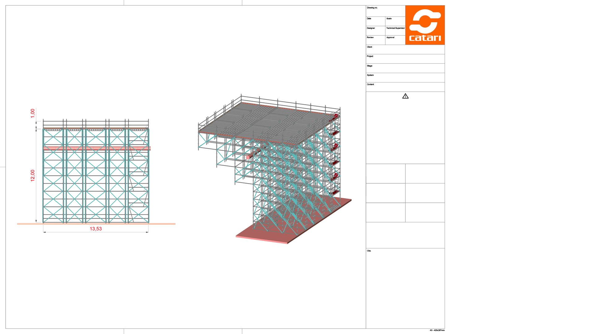 scaffolding project design